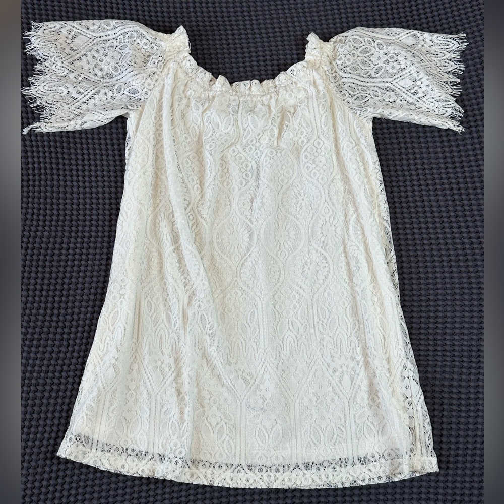 Multi-Way Off the Shoulder Lace Dress
